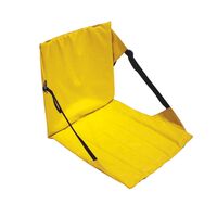 Κάθισμα Σταδίου - Θεάτρου Compact με Ιμάντες Κίτρινο PANDA 19417