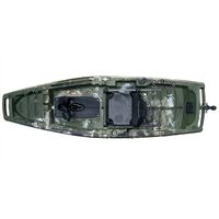 Καγιάκ Ενός Ατόμου Διαιρούμενο Ποδηλατικό KICK UP FINS SPLICE SOT 287cm Πράσινο GOBO 0100-0312ARMY