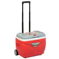 Ψυγείο Φορητό Ισοθερμικό Prudence Roller 30L Κοκκινο PINNACLE 31524