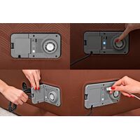 Στρώμα Ύπνου Φουσκωτό Υπέρδιπλο 203x152x51 με Ενσωματωμένη Ηλεκτρική Αντλία Διπλής Λειτουργίας BESTWAY 15409