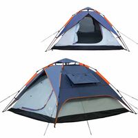 Σκηνή Camping 4 Ατόμων INCA Harmonia Μπλε με ύφασμα Oxford