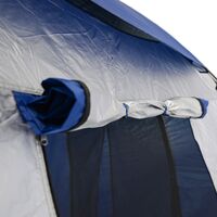 Σκηνή Camping Οpen Air Plus 4 Ατόμων 240x240x200cm Μπλέ PANDA 10336
