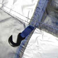 Σκηνή Camping Οpen Air Plus 4 Ατόμων 240x240x200cm Μπλέ PANDA 10336