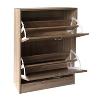 Παπουτσοθήκη με Δύο Πόρτες 63x24x80cm Σφένδαμος VELCO Pro Systems 63-35242-29