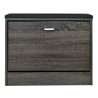 Παπουτσοθήκη Σκαμπό 60x24x49cm Γκρι Οξιά VELCO Pro Systems 63-38663-30