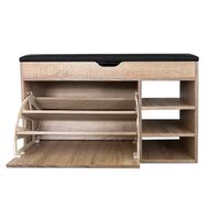 Παπουτσοθήκη Σκαμπό 80x30x49cm Σφένδαμος VELCO Pro Systems 63-38687-29