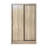 Ντουλάπα με Δύο Πόρτες Συρόμενες 98x52x180cm Σφένδαμος VELCO Pro Systems 64-38557-29