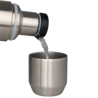 750ml Θερμομονωμενο Ανοξειδωτο Παγουρι με Κουπα