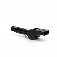 Διπλη Πλαστικη Μαυρη Σφυριχτρα Σκυλων 642