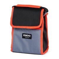 Τσάντα Ψυγείο Χειρός Lunch Sack Μαύρο/Γκρι/Κόκκινο IGLOO 41328