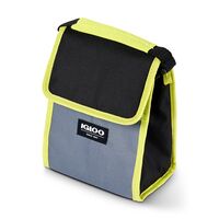 Τσάντα Ψυγείο Χειρός Lunch Sack Μαύρο/Γκρι/Κίτρινο IGLOO 41328
