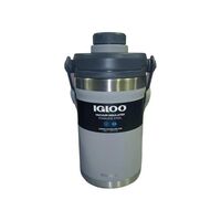 Παγούρι Θερμός Υδροδοχείο Logan 44oz/1,89Lt Stainless Steel Grey IGLOO 41476