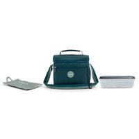 IGLOO SQUARE LUNCH 9 CAN BUNDLE  (περιλαμβάνει φαγητοδοχείο και μαλακή παγοκύστη) MIDNIGHT BLUE IGLOO PRODUCTS CORPORATION 41334-MIDNIGHT BLUE