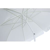 Ομπρέλα Παραλίας 2m 8 Ακτίνες Λευκή 12041