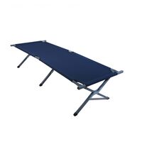Κρεβάτι Ράντζο Πτισσόμενο 190x63x41cm Μεταλλικό Μπλε 19305