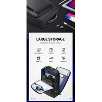 Σακίδιο πλάτης Αντικλεπτικό 24L Laptop 15,6” Bopai 61-51011 μαύρο