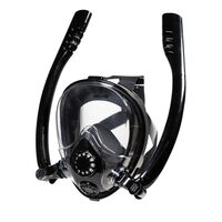 ΜΑΣΚΑ FULLFACE DUAL ΜΑΥΡΟ-ΠΟΡΤΟΚΑΛΙ L/XL  61052