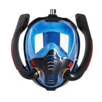 ΜΑΣΚΑ FULLFACE RAY ΑΣΠΡΟ/ΜΠΛΕ S/M  61056