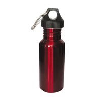 Παγούρι Με Καραμπίνερ 500ml Κόκκινο PANDA 24366