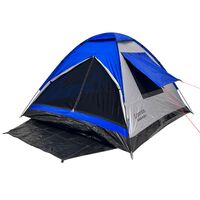 Σκηνή Camping Junior Plus II 205x205x145cm Μπλέ PANDA 10332