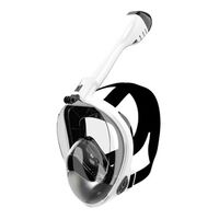 ΜΑΣΚΑ FULLFACE CRYSTAL COLOR BOX ΑΣΠΡΟ/ΜΑΥΡΟ L/XL  61068
