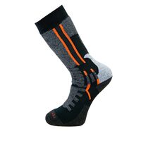 COM.TREKKING SOCKS MTB1 ΜΑΥΡΟ-ΠΟΡΤΟΚΑΛΙ M 39-42  80037