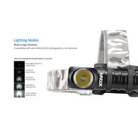 Φακός Κεφαλής Επαναφορτιζόμενος Αδιάβροχος IPX8 WARBOY H3 1000LM XTAR 20810