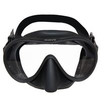Μάσκα Θαλάσσης Σιλικόνης Goa Mini Black XDive 61128