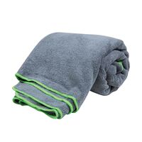 Πετσέτα Terry Microfiber 125x80cm Γκρι VAQUITA 66729