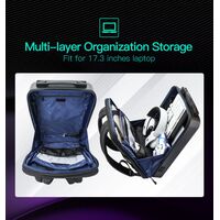 Σακίδιο πλάτης Αντικλεπτικό 22L Laptop 17,3 Bopai 61-93319A μαύρο