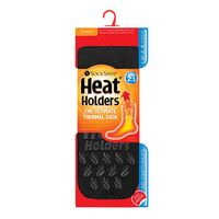 Κάλτσες Γυναικείες Μακριές Ισοθερμικές Με Αντιολισθητικό Πέλμα Slipper Black Heat Holders 80019