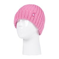 Σκούφος Παιδικός Ribbed Turn Over Hat Με Θερμική Επένδυση Για Παιδία 7-10 Ετών Chateau Rose Heat Holders 80083