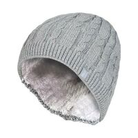 Σκούφος Γυναικείος Με Θερμική Επένδυση Heat Weaver Hat Light Grey Twist Heat Holders 80113