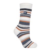Κάλτσες Γυναικείες Ισοθερμικές Fashion Twist Crew Stripe Heat Holders 80018