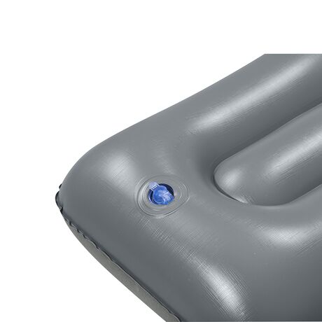Μαξιλάρι Φουσκωτό Βελoύδινο 42x26x10cm Λευκό BESTWAY 15334