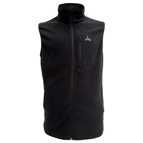 Γιλέκο Ανδρικό Fleece Με Φερμουάρ Μαύρο NEPAL APU 80526