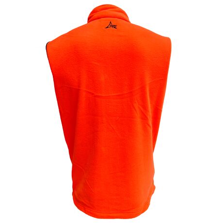 Γιλέκο Ανδρικό Fleece Με Φερμουάρ Πορτοκαλί NEPAL APU 80526