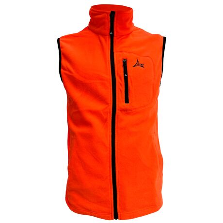 Γιλέκο Ανδρικό Fleece Με Φερμουάρ Πορτοκαλί NEPAL APU 80526