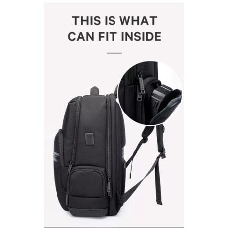 Σακίδιο πλάτης Bange 35L Laptop 17,3   Weekender Hand-On Bagage 2603 μαύρο