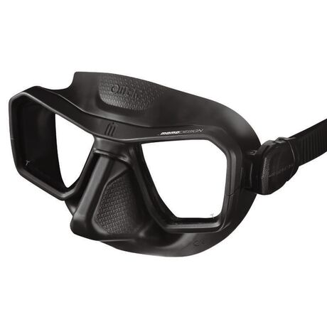 Μάσκα Κατάδυσης Σιλικόνης Aqua Black Momo Design OMER