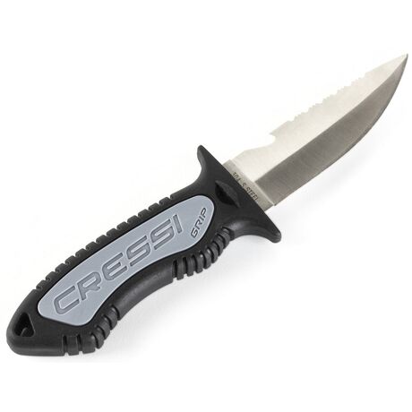 Μαχαίρι Κατάδυσης Με Ανοξείδωτη Λεπίδα 8cm GRIP CRESSI