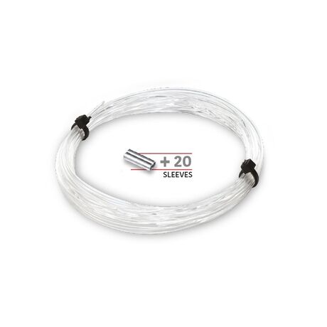 Πετόνια 25m Πάχους 1,4mm Με 20 Κλιπ OMER