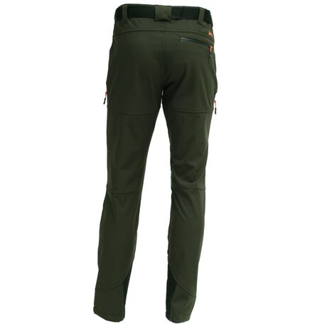 Παντελόνι Πεζοπορίας Ανδρικό Softshell LHOTSE Χακί APU 80501