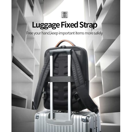 Σακίδιο πλάτης Αντικλεπτικό 24L Laptop 15,6” Bopai 61-53111 μαύρο Σακίδιο πλάτης Αντικλεπτικό 24L Laptop 15,6” Bopai 61-53111 μαύρο