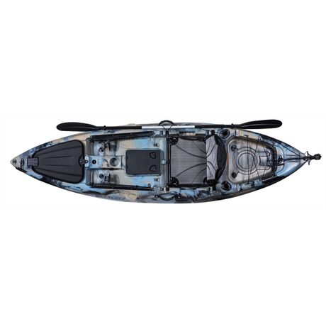 Καγιάκ Ψαρέματος Ενός Ατόμου Marlin SOT Full 292cm Μπλε Παραλλαγής FORCE 0100-0122BL