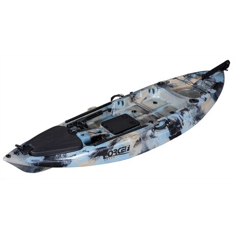 Καγιάκ Ψαρέματος Ενός Ατόμου Marlin SOT Full 292cm Μπλε Παραλλαγής FORCE 0100-0122BL