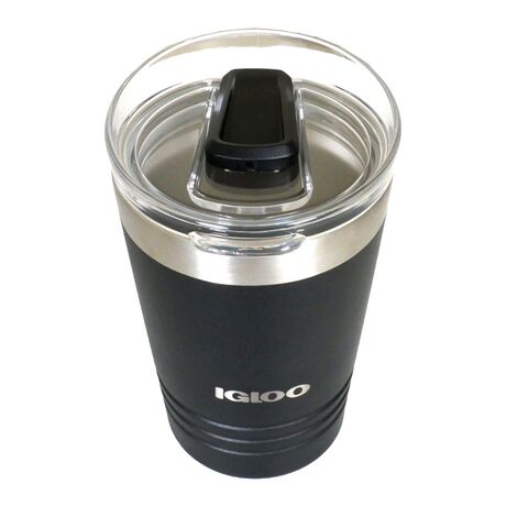 Ποτήρι Θερμός Ανοξείδωτο Tumbler 12oz 354ml Μαύρο IGLOO 41469