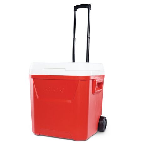 Ψυγείο Φορητό Ισοθερμικό Με Ρόδες LAGUNA ROLLER 60Qt/56Lt Κόκκινο IGLOO 41681