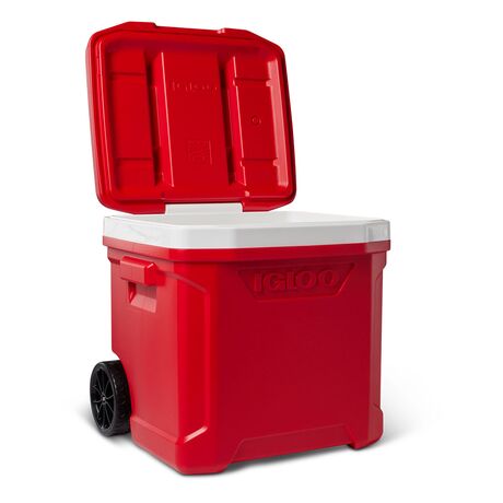 Ψυγείο Φορητό Ισοθερμικό Με Ρόδες PROFILE ROLLER 60Qt/56Lt Κόκκινο IGLOO 41684