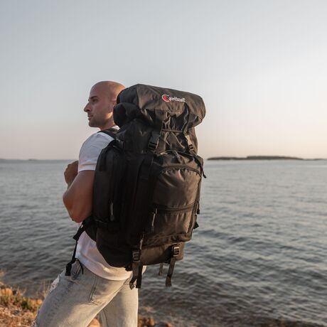 Σακίδιο πεζοπορίας Cardinal αδιάβροχο Daypack 60L 521 μαύρο Σακίδιο πεζοπορίας Cardinal αδιάβροχο Daypack 60L 521 μαύρο